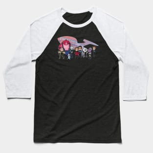 A Most Impressive Crew (Dark background) Baseball T-Shirt